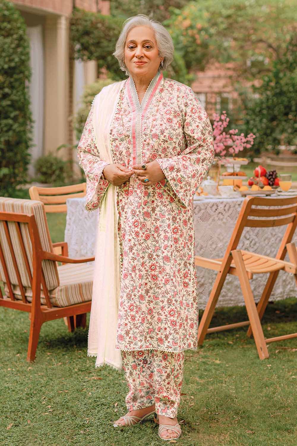 1 Piece Lawn Unstitched Printed Fabric SL-32035