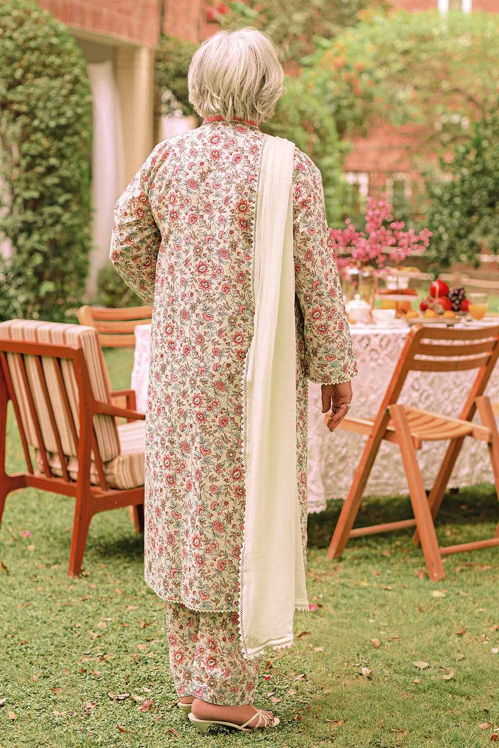 1 Piece Lawn Unstitched Printed Fabric SL-32035