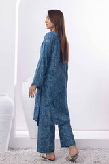 2 Piece Printed Karandi Unstitched Suit WNST-32065