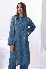 2 Piece Printed Karandi Unstitched Suit WNST-32065