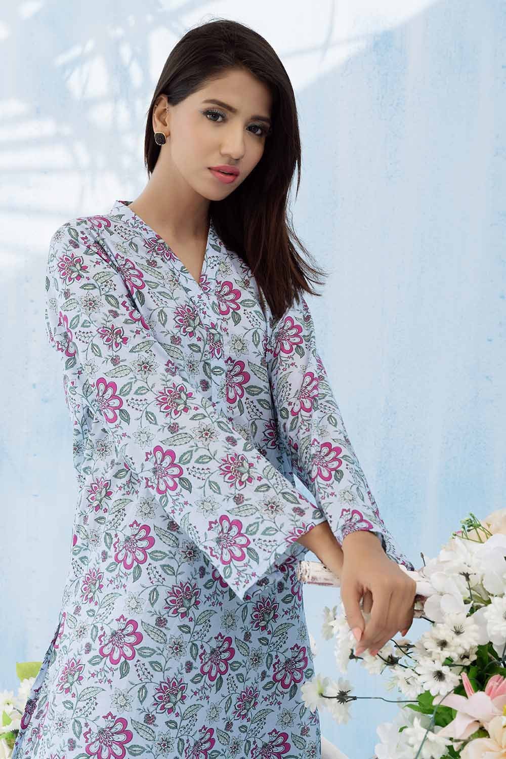 2 Piece Printed Lawn Unstitched Suit TL-32078
