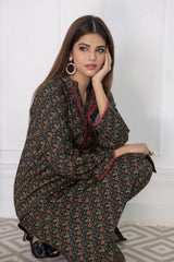 2 Piece Dhanak Unstitched Printed Suit WNST-32010
