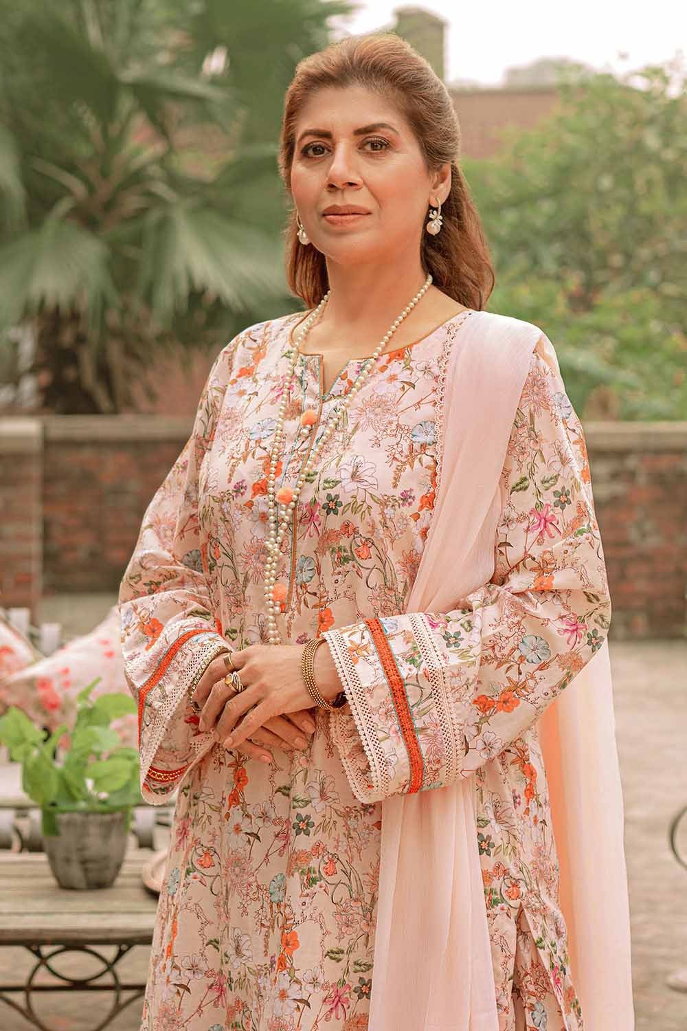 1 Piece Lawn Unstitched Digital Printed Fabric SL-32025