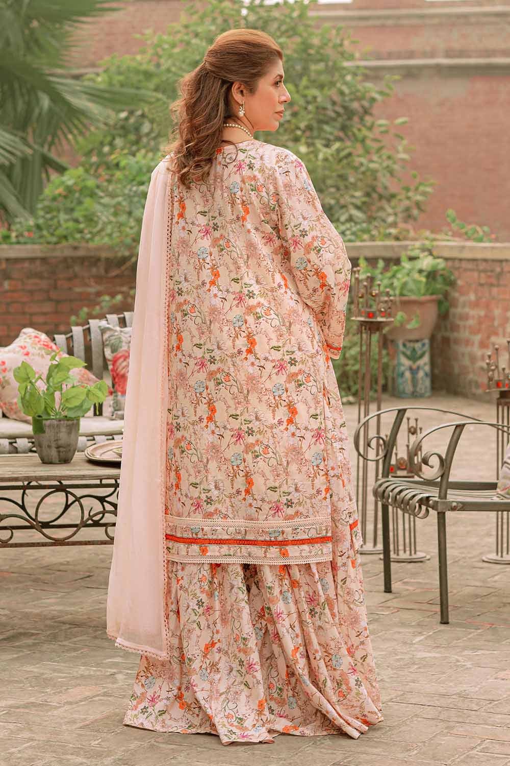1 Piece Lawn Unstitched Digital Printed Fabric SL-32025
