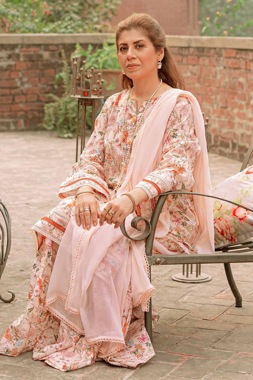 1 Piece Lawn Unstitched Digital Printed Fabric SL-32025