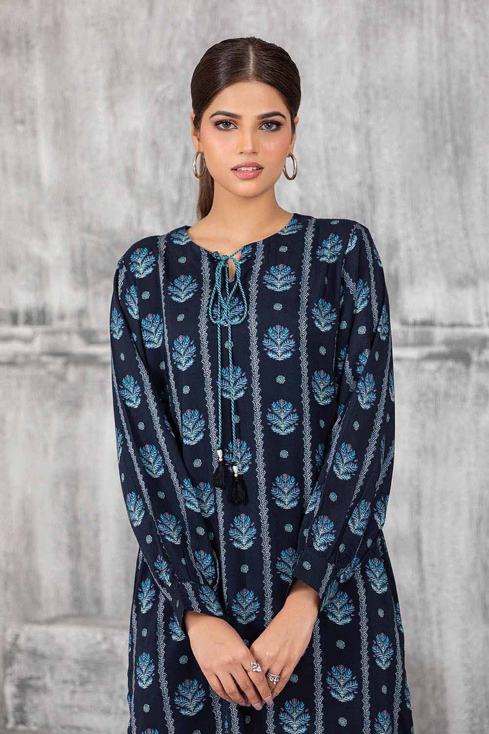 2 Piece Linen Unstitched Digital Printed Suit VT-22015