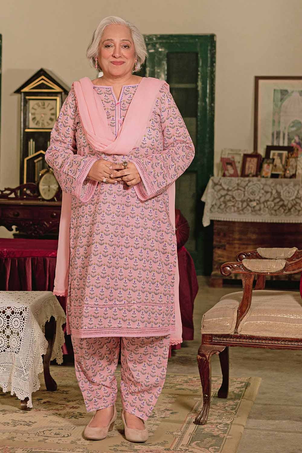 1 Piece Lawn Unstitched Printed Fabric SL-32031