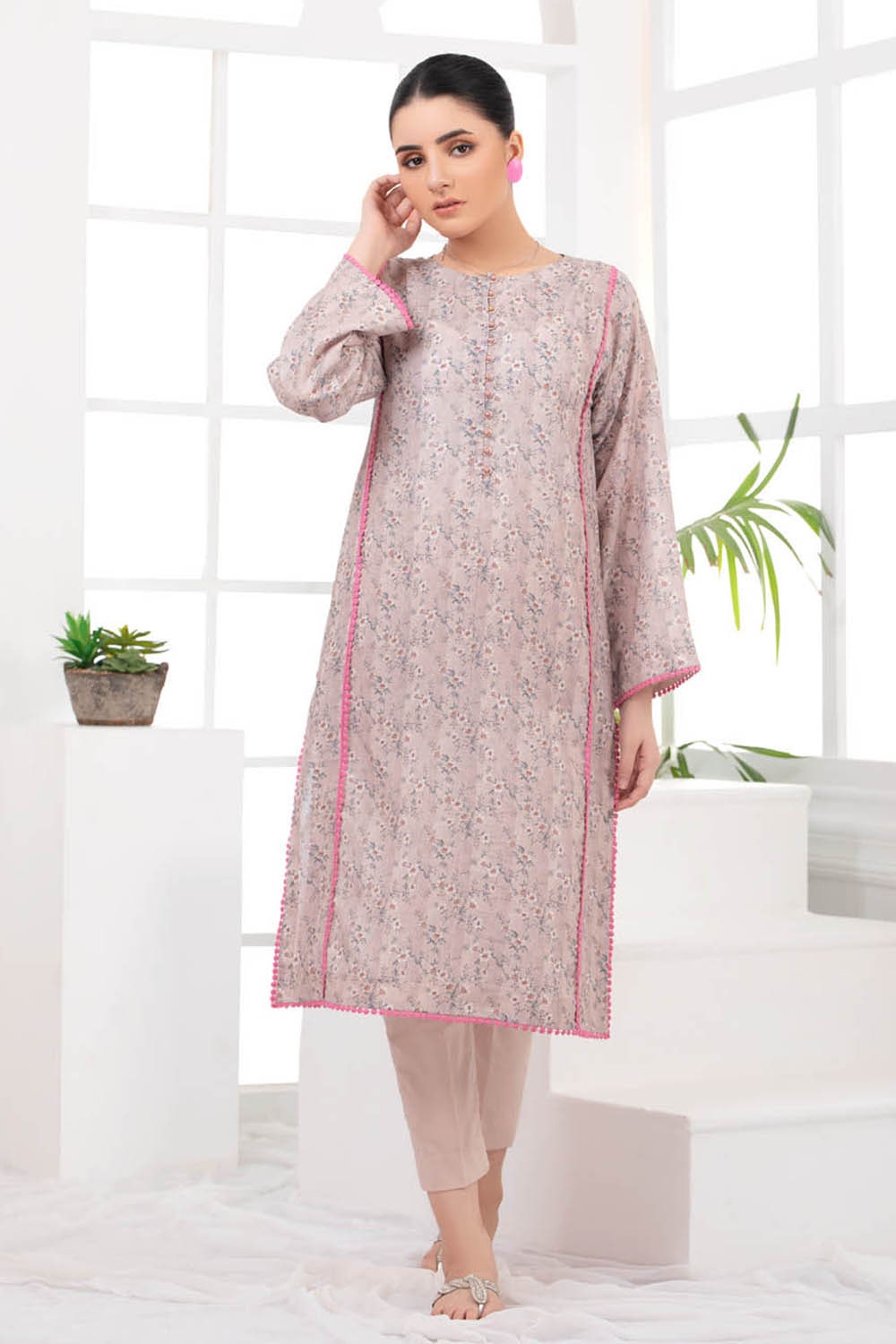 2 Piece Karandi Unstitched Digital Printed Suit WNST-32037