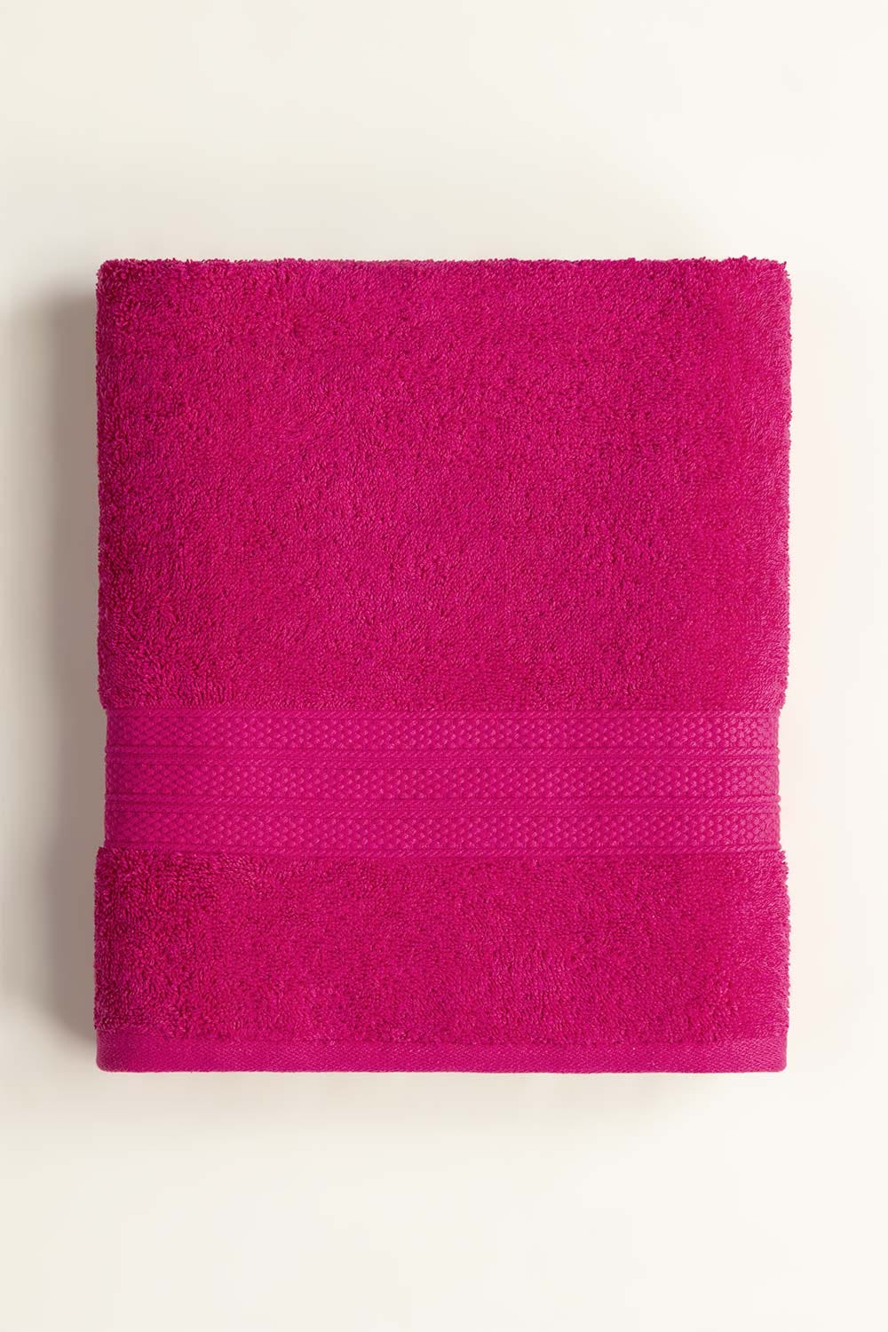 Fuchsia Dyed Bath Towel