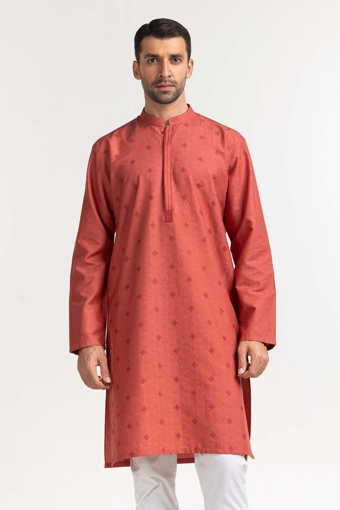 Fuchsia Embroidered Kurta KR-EMB24-013