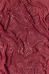 AW24-Garnet Rose Double Ply Fleece Throw