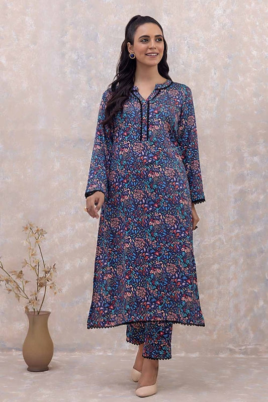 2 Piece Cotail Unstitched Suit WNST-32054