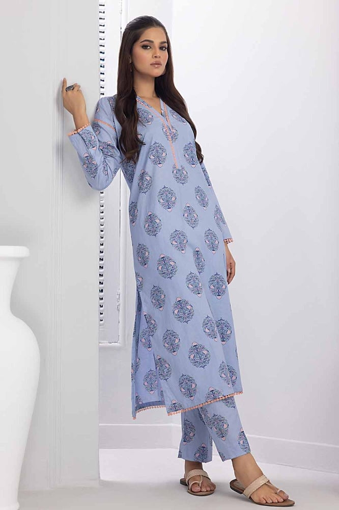 2 Piece Cambric Unstitched Suit WNST-32086