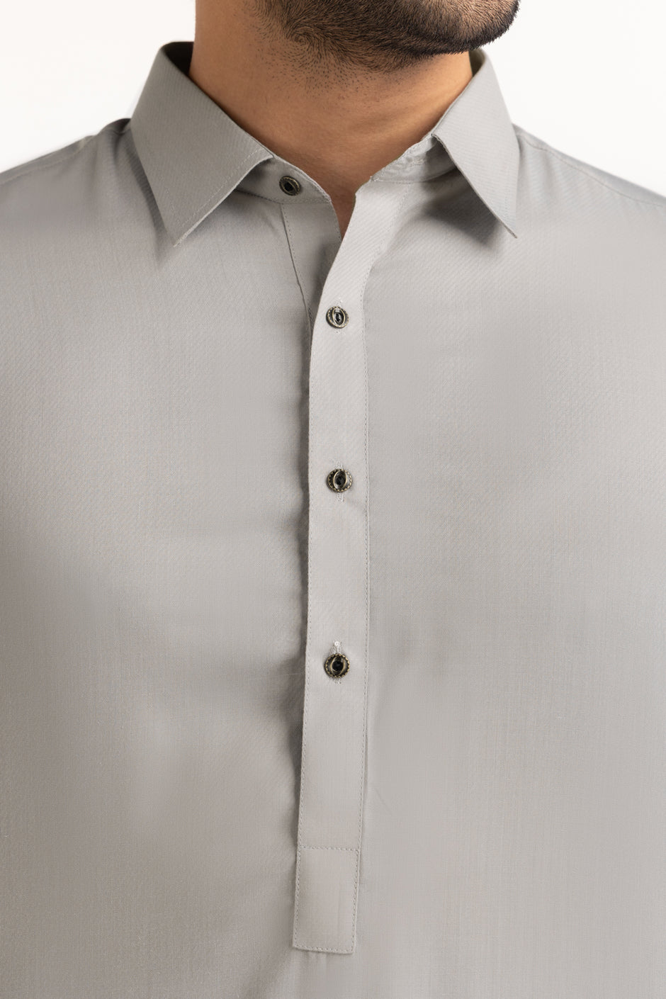 Gini Gold Unstitched Fabric Blended