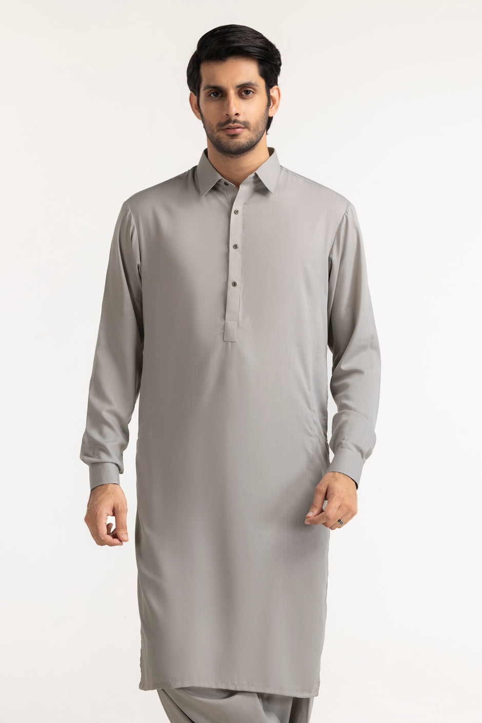Gini Gold Unstitched Fabric Blended