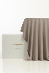 Gini Gold Unstitched Fabric Blended with Gift Box
