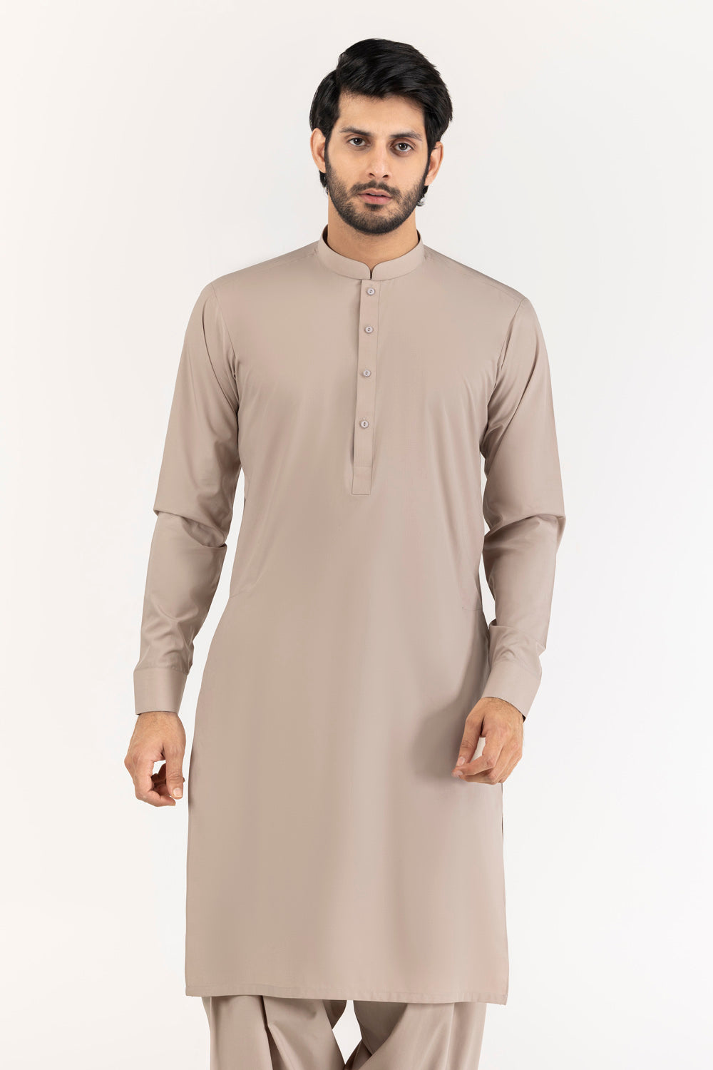 Gini Gold Unstitched Fabric Blended
