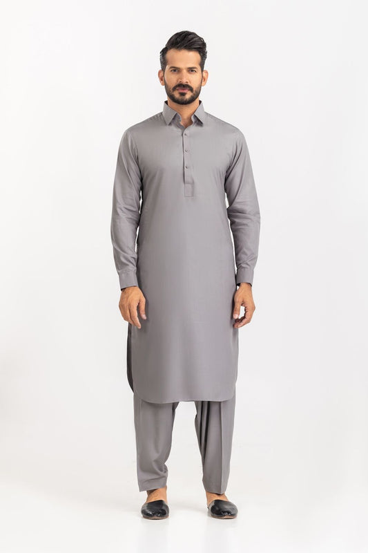 Gini Gold Unstitched Fabric Blended