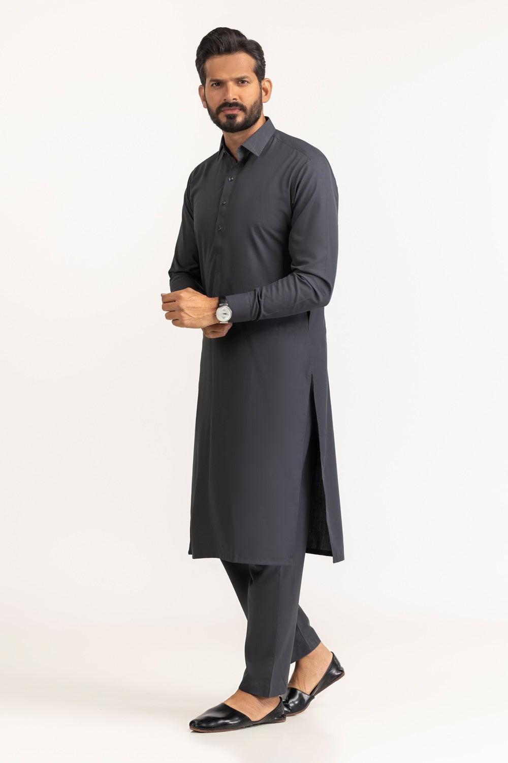 Gini Gold Unstitched Fabric Blended