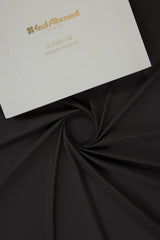 Gini Gold Unstitched Fabric Blended with Gift Box