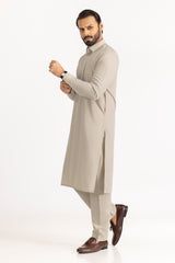 Gini Gold Unstitched Fabric Blended