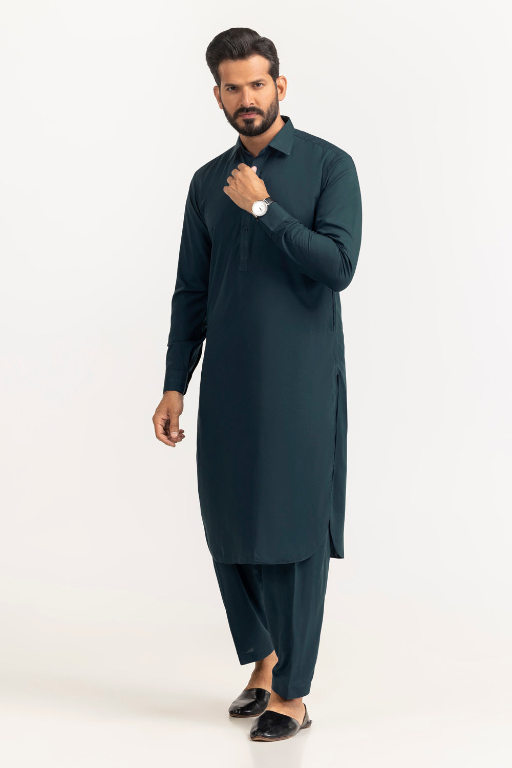 GINI GOLD Unstitched Fabric Blended-LF
