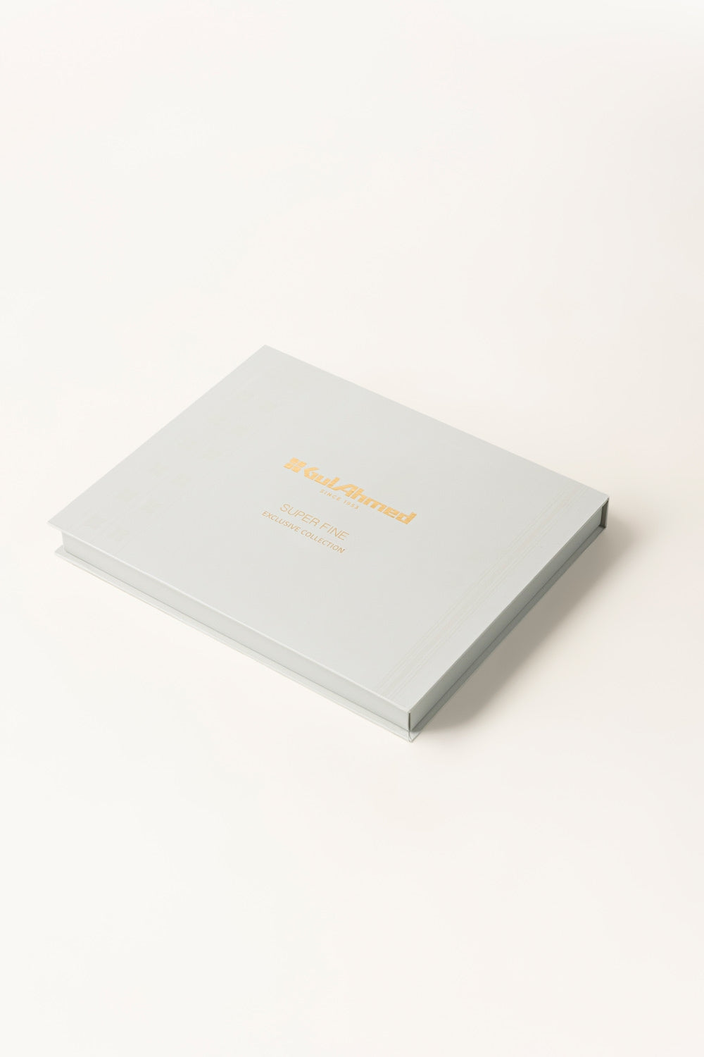 Gini Gold Unstitched Fabric Blended with Gift Box
