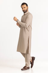 Gini Gold Unstitched Fabric Blended