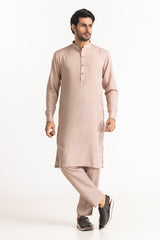 Gini Gold Unstitched Fabric Blended