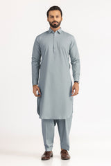 Gini Gold Unstitched Fabric Blended