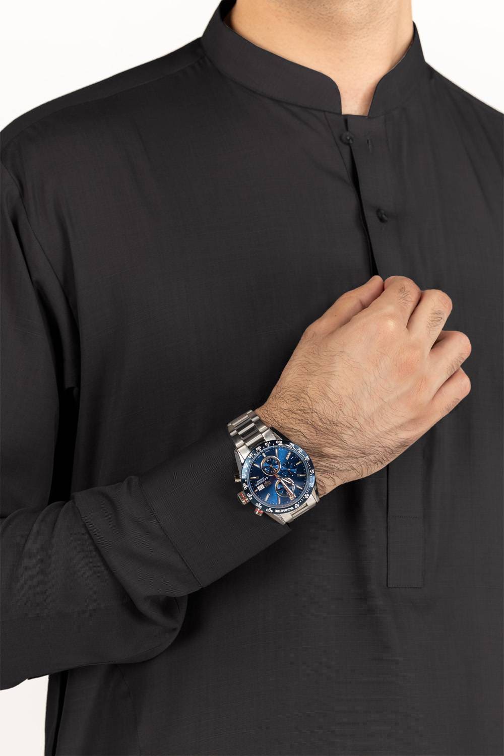Gini Gold Unstitched Fabric Blended