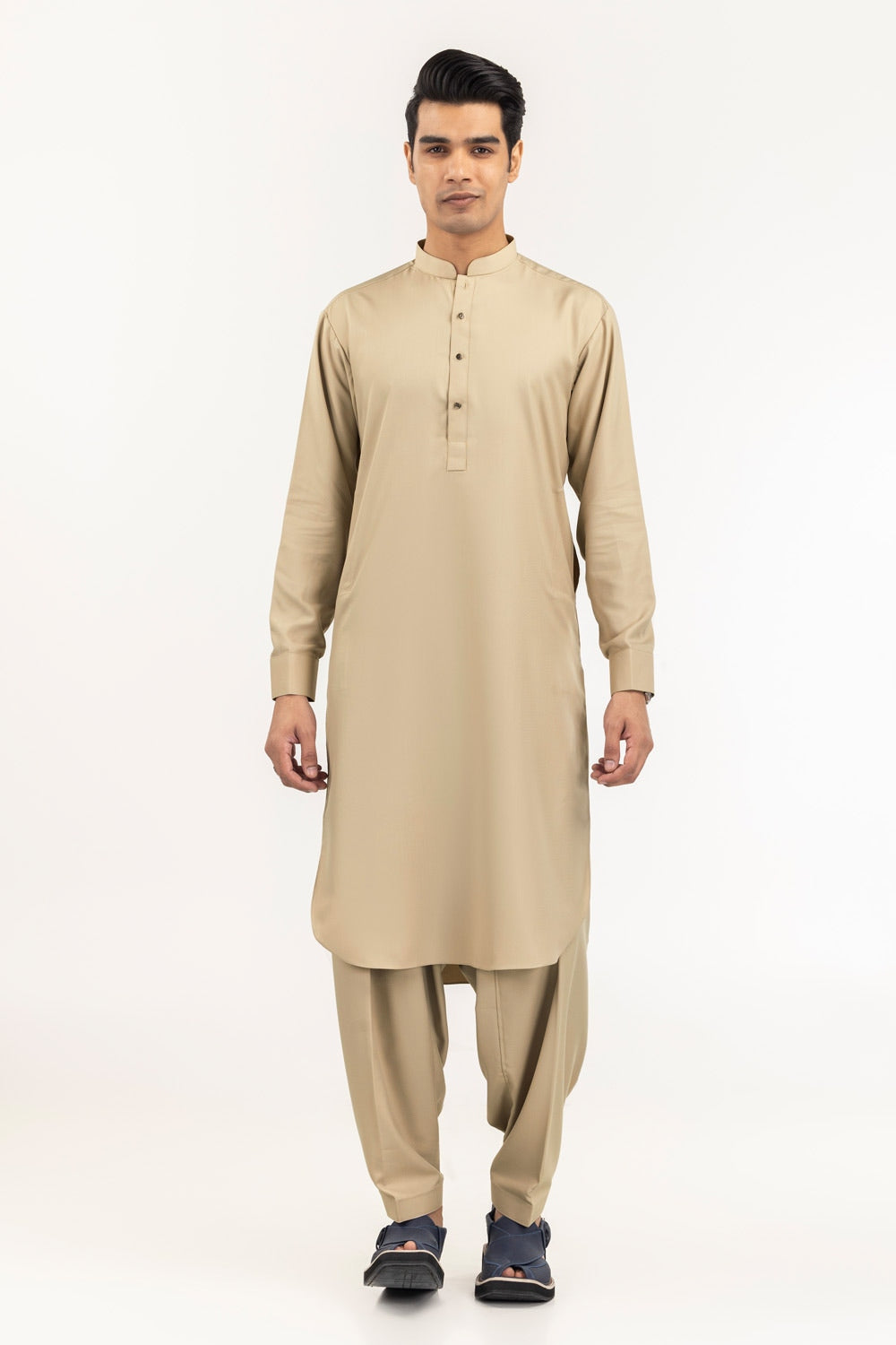 GINI GOLD Unstitched Fabric Blended-LF