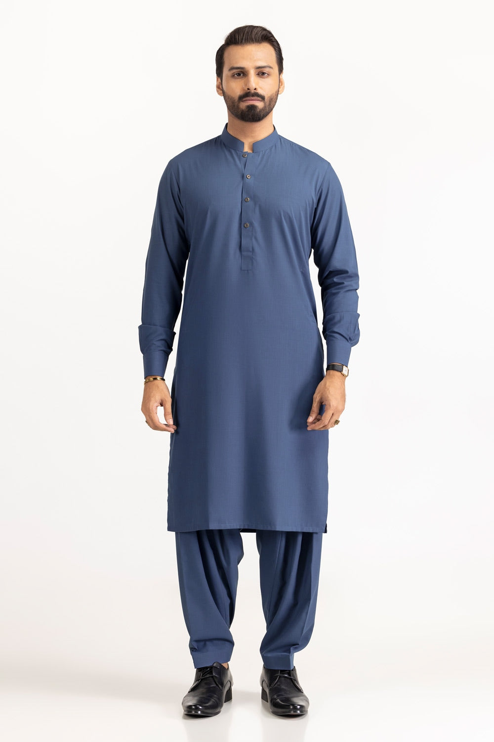 GINI GOLD Unstitched Fabric Blended-LF