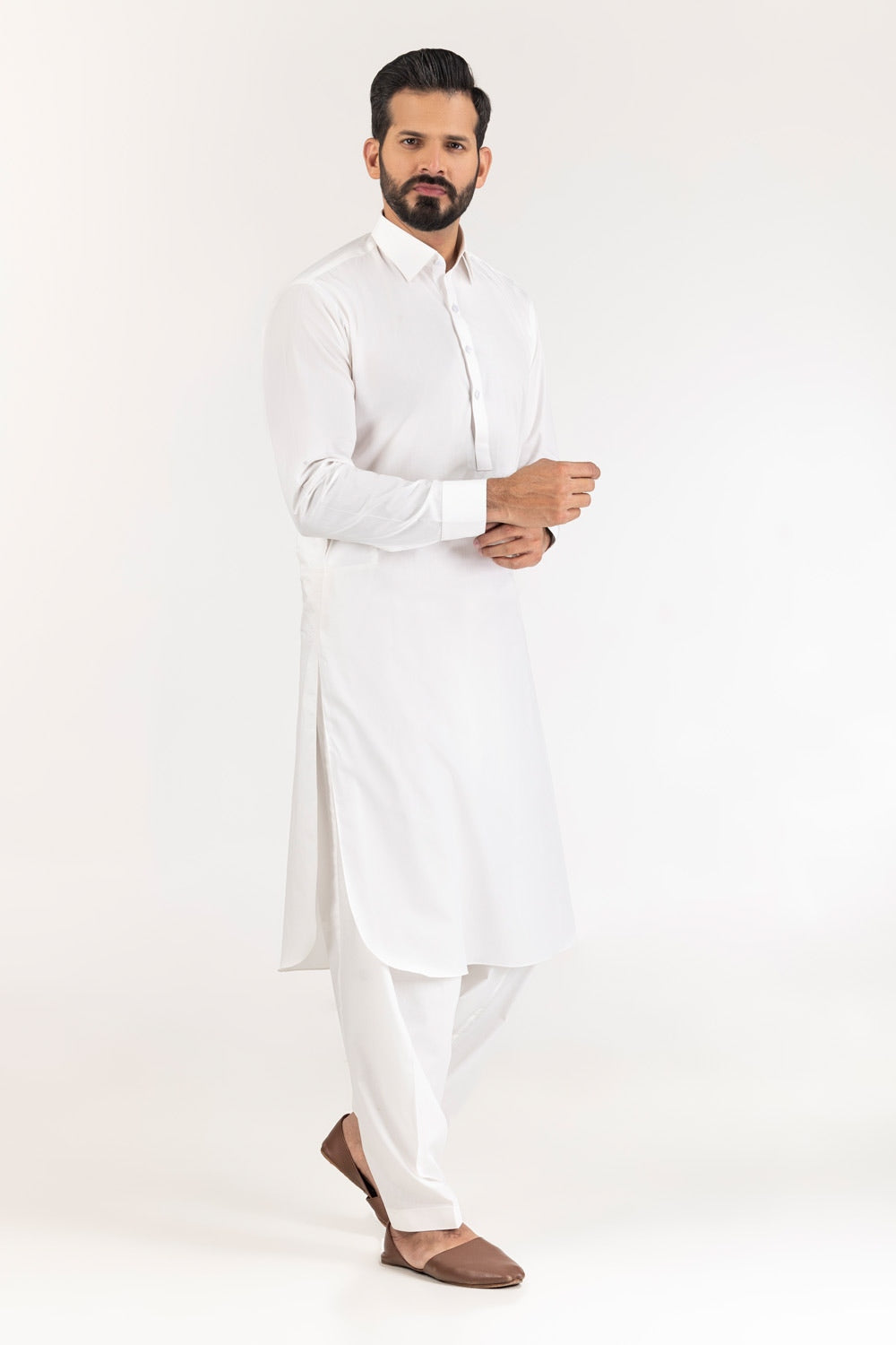 GINI GOLD Unstitched Fabric Blended-LF