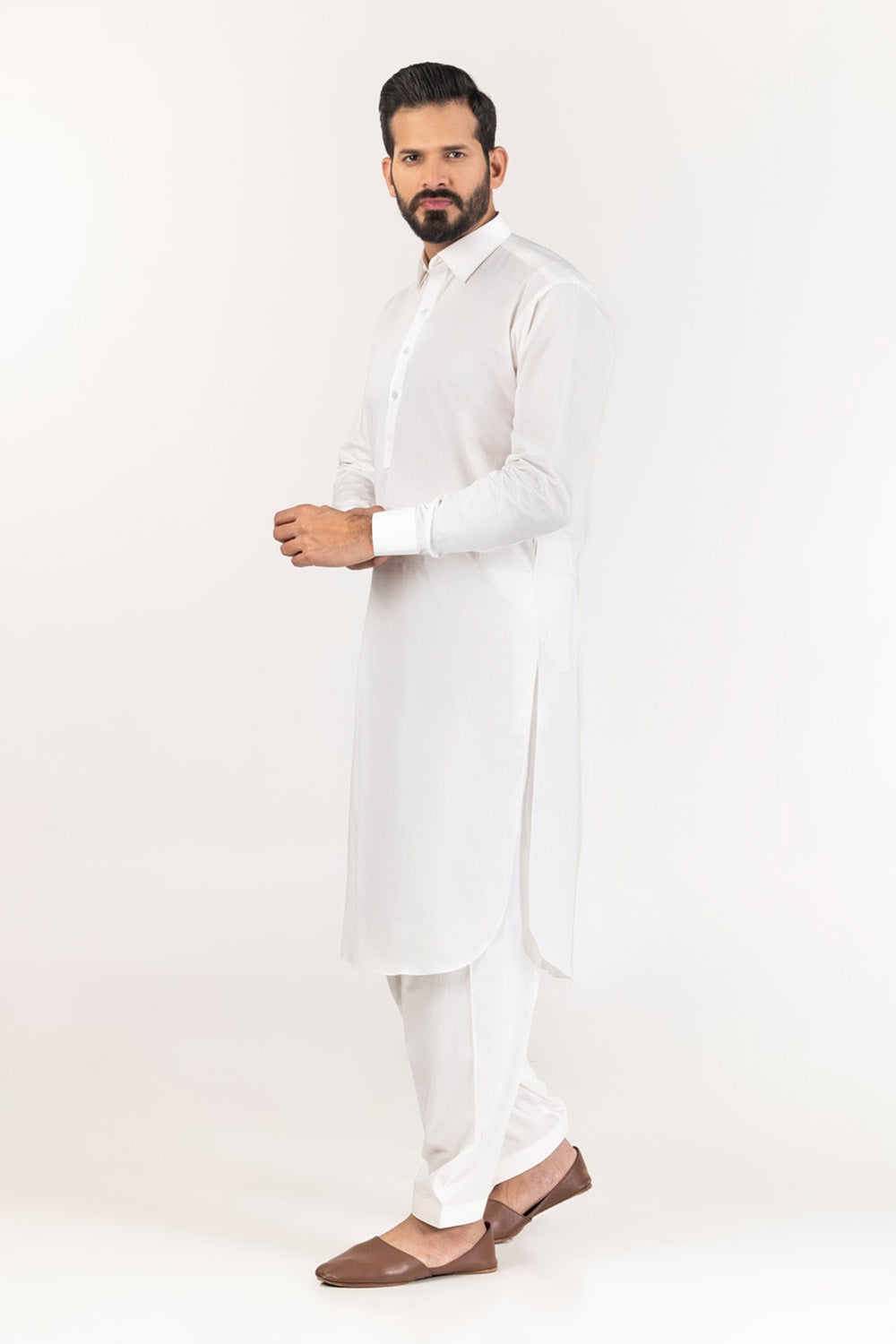 GINI GOLD Unstitched Fabric Blended-LF