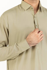 Gini Gold Unstitched Fabric Blended