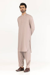 Gini Gold Unstitched Fabric Blended