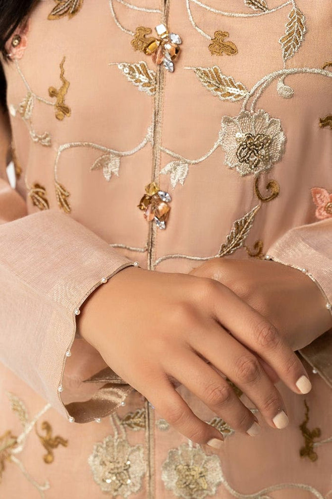 Dyed Embroidered Messuri Shirt