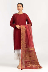 2 Piece Festive Suit Kathan Silk Kurta Jamawar Dupatta GLAMOUR-22-04