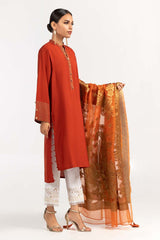 2 Piece Festive Suit Kathan Silk Kurta Jamawar Dupatta GLAMOUR-22-06