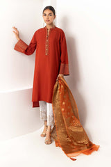 2 Piece Festive Suit Kathan Silk Kurta Jamawar Dupatta GLAMOUR-22-06
