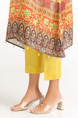 Digital Print Shamose Silk Embroidered Suit GLM-23-48