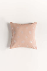 Glory Beige Embroidered Cushion Cover