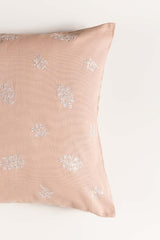 Glory Beige Embroidered Cushion Cover