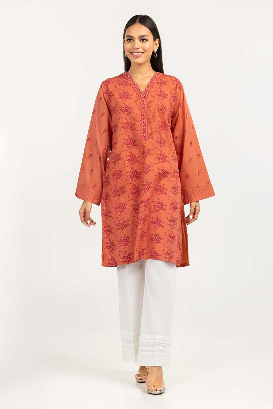 Screen Printed Light Cotton Shirt