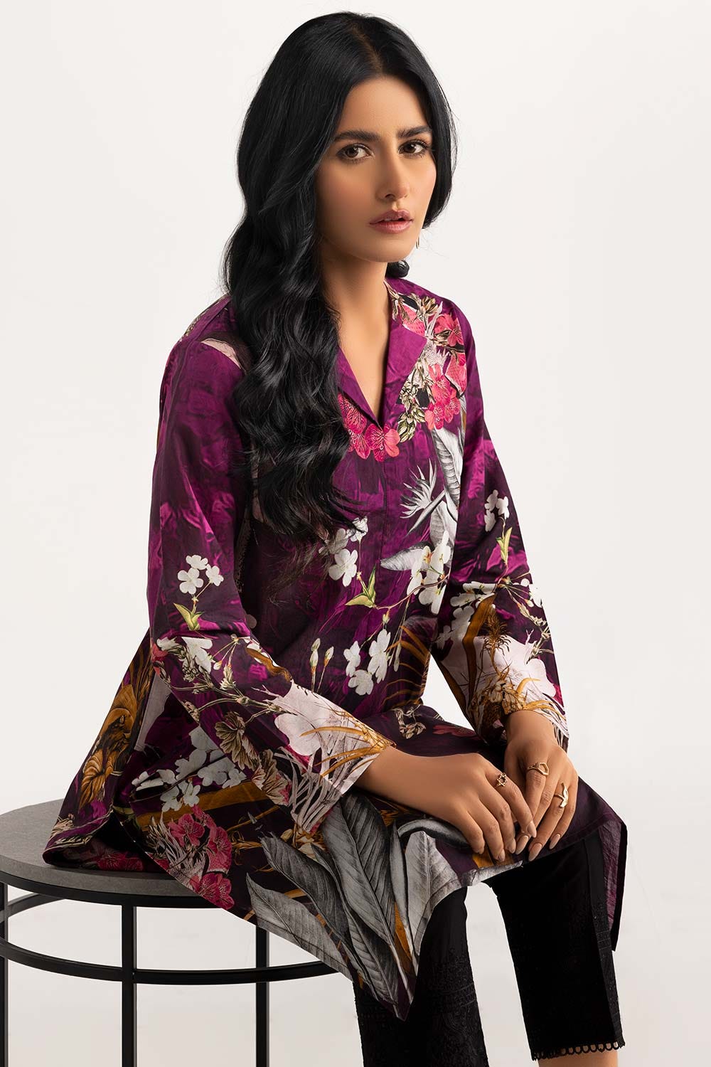 Digital Printed Light Cotton Shirt GLS-22-111 DP