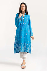 Screen Printed and Embroidered Cambric Shirt GLS-22-12