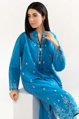 Screen Printed and Embroidered Cambric Shirt GLS-22-12