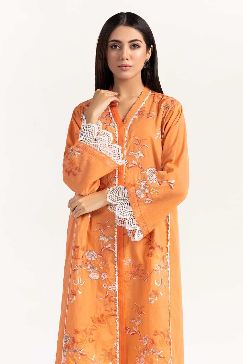 Embroidered Cambric Shirt GLS-22-19