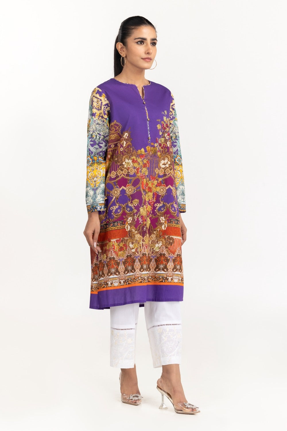 Digital Print Cambric Kurti GLS-22-248
